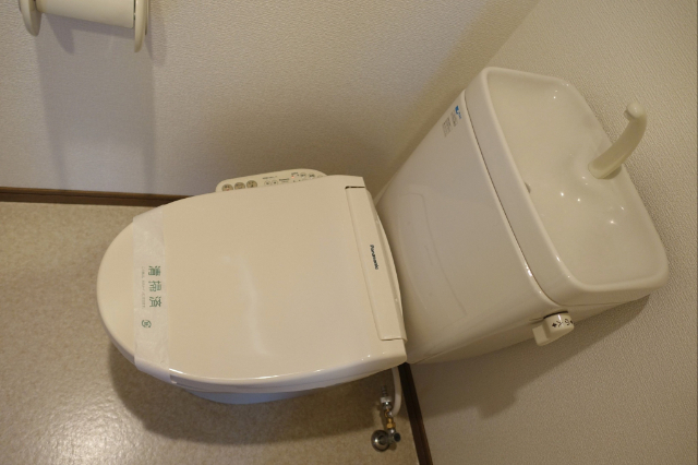 トイレ　クリーニング前です