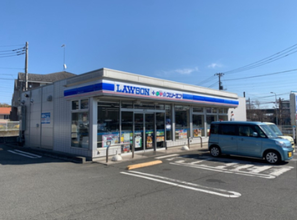 コンビニ　ローソンスリーエフ町田多摩境店（コンビニ）まで208m