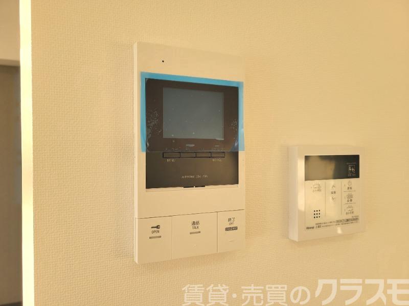 セキュリティ　来訪者が確認できるモニターホン♪
