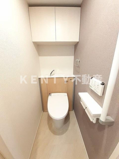 トイレ　ゆったりとした空間のトイレです