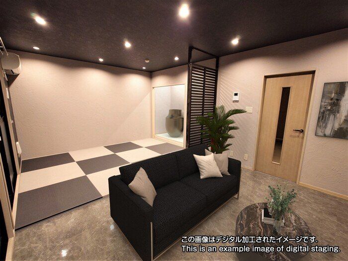 居室・リビング　家具配置イメージ画像