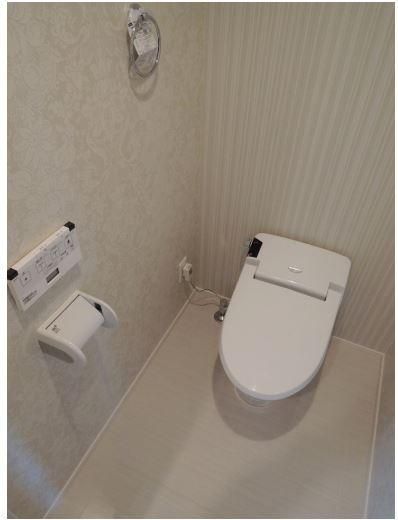 トイレ　清潔感のあるトイレです。