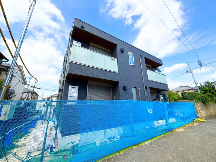 建物外観　建築中