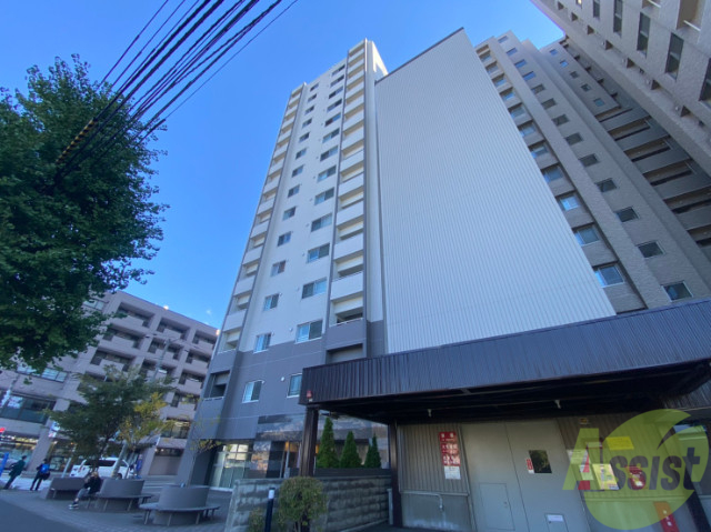 建物外観　札幌市中央区南１条東「レジディア南一条イースト」