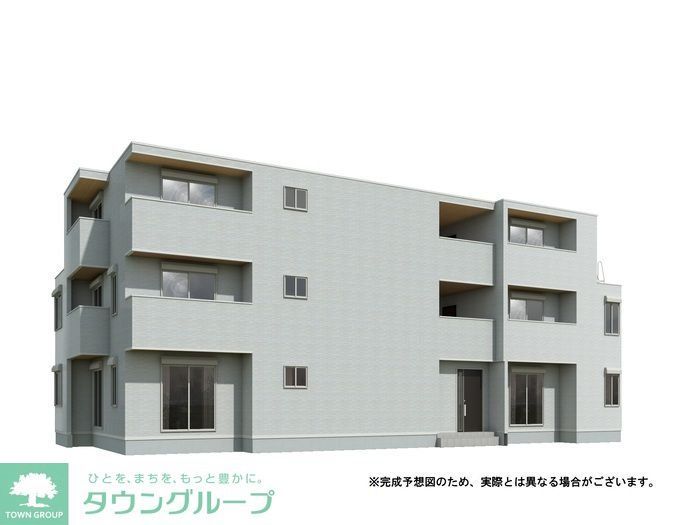 建物外観　タウンハウジング祖師ヶ谷大蔵店まで
