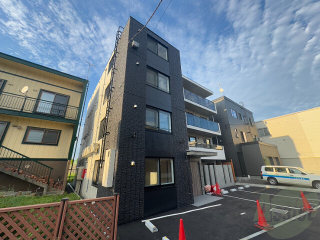 建物外観　完成予想パース　札幌市北区麻生町「ＳＥＮＡ麻生」