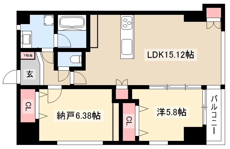 AREX丸の内IIの間取り写真