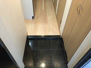 玄関　※過去退去時のお写真です