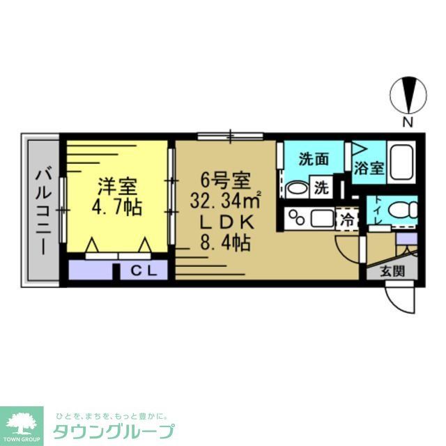 Ajour蘇我06の間取り写真