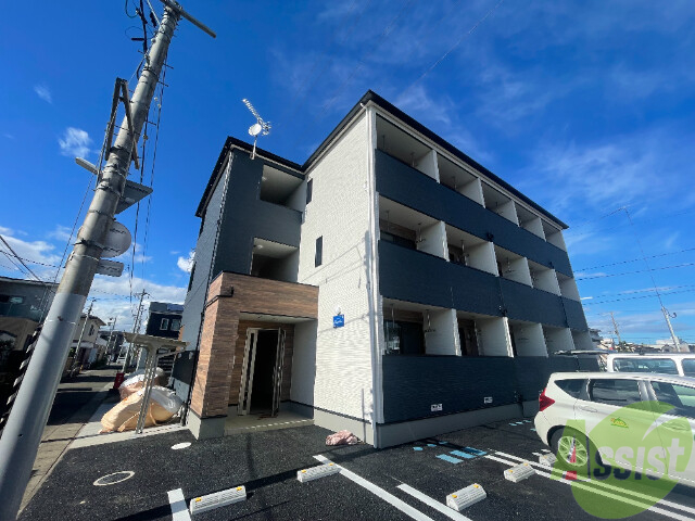 建物外観　仙台市宮城野区萩野町２丁目「クリスタルブルー」