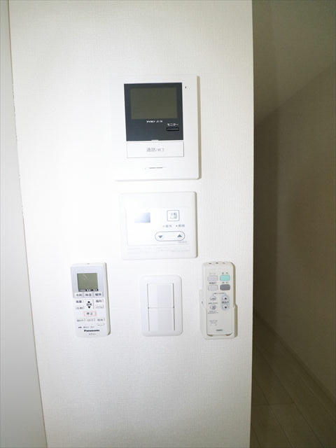 セキュリティ　ＴＶモニターホン　他号室　同施工参考写真