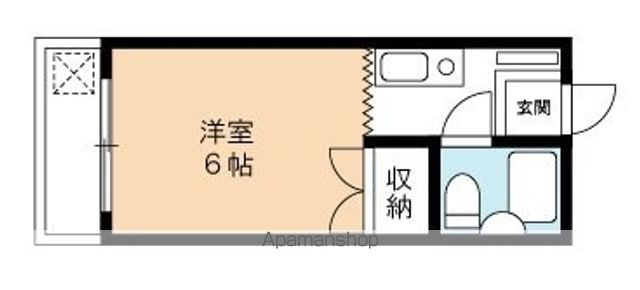フラワーハイツの間取り写真