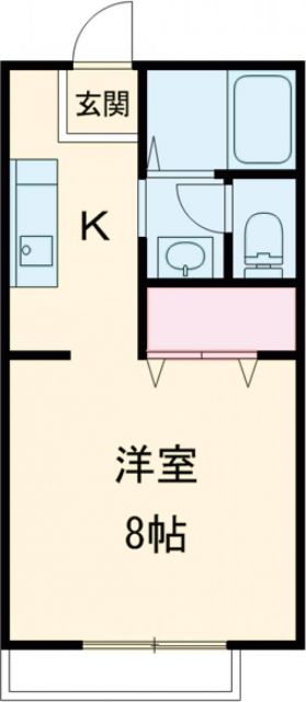 タカラダハイツの間取り写真