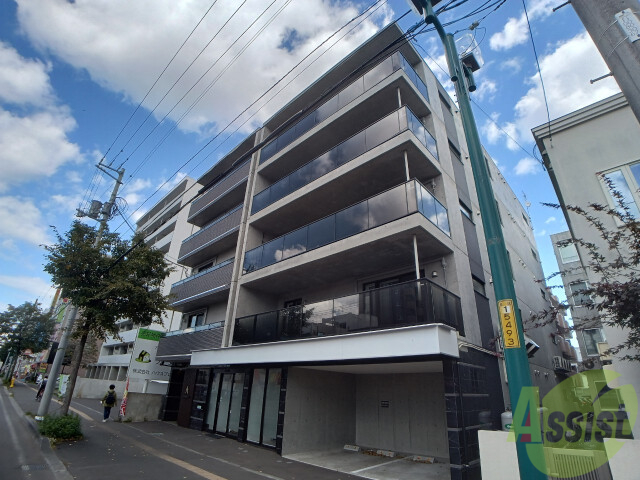 建物外観　札幌市東区北二十三条東１６丁目「アルファスクエア元町」