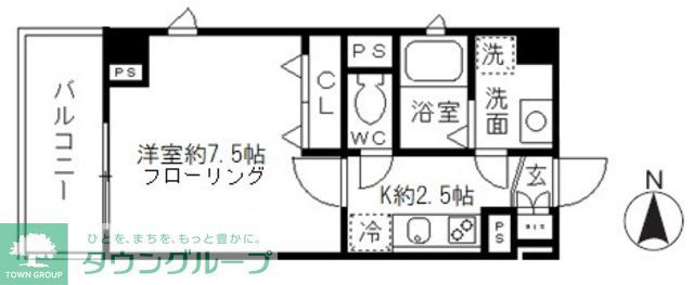 リヴェールタワー綾瀬の間取り写真