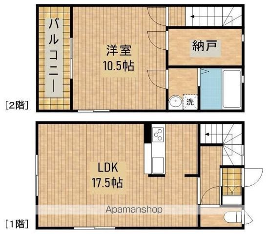 パークレモリアCの間取り写真