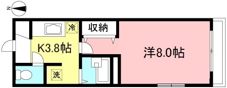 ドミール千歳烏山の間取り写真