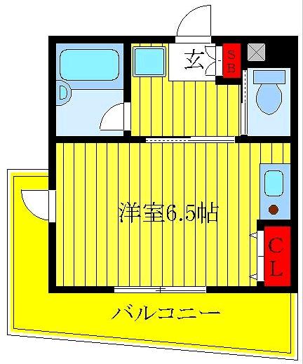 昭和ヒルズの間取り写真