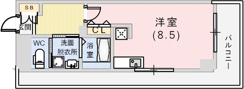 willDo浜崎通の間取り写真