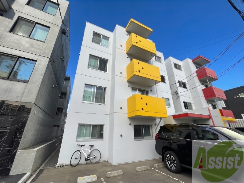 建物外観　札幌市西区琴似三条「ＭＴガーデン琴似Ｂ」