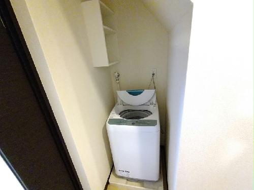 その他設備　洗濯機置場