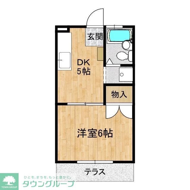 ビーブタウン高田の間取り写真