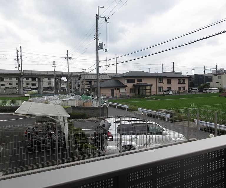 眺望　閑静な住宅地です