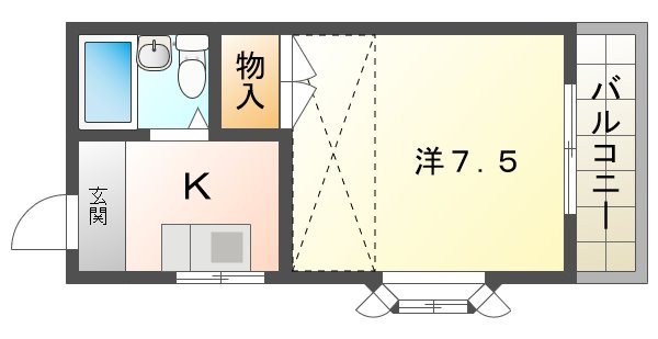 エクセル上島頭の間取り