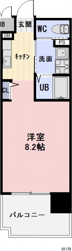 大晃マンションの間取り