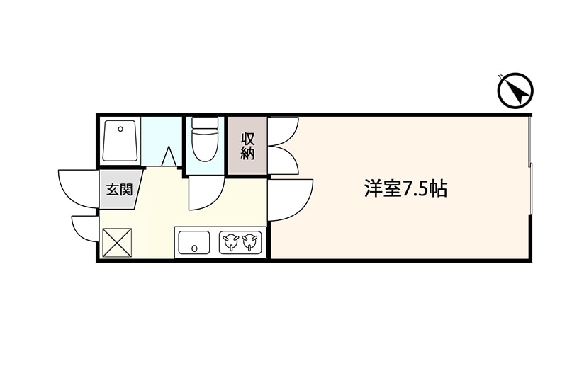 ラ・ネージュ小柳の間取り