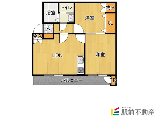 ガーデンハイツ都府楼の間取り