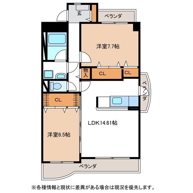 レーベンラウムの間取り