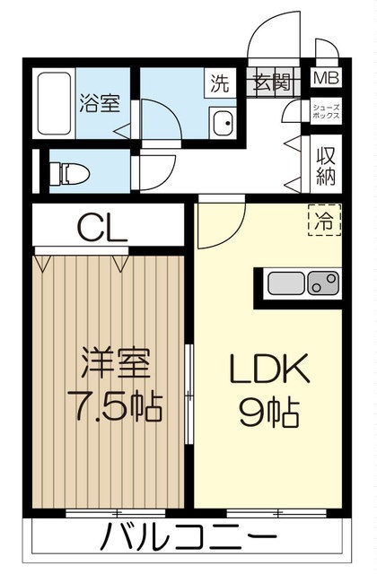 アムール　せせらぎの間取り