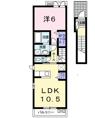 ゆいまーるの間取り