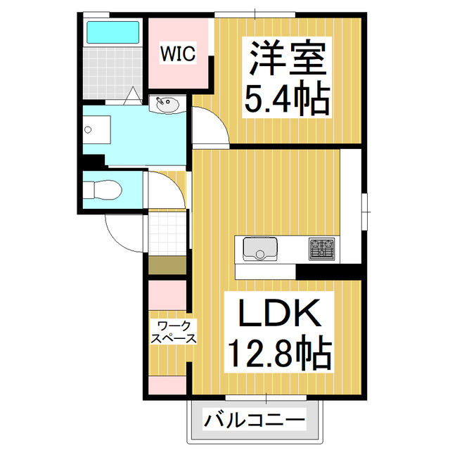 フォーレスサンパティークＢ棟の間取り