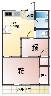 永和第8ビルの間取り