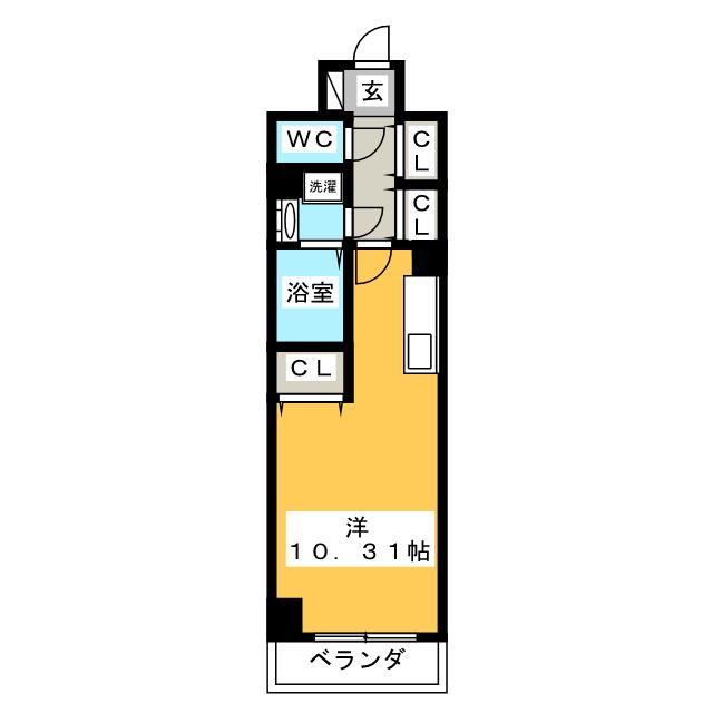 ラミューズ宇都宮の間取り