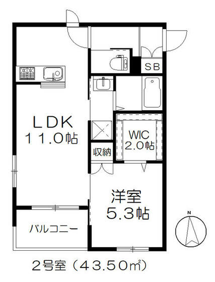 ル　パサージュの間取り