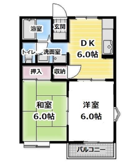 プレステージIの間取り