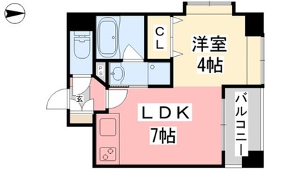 オスト・ヴォルケ東雲の間取り