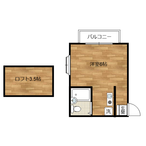 グランモア宮津台2A棟の間取り