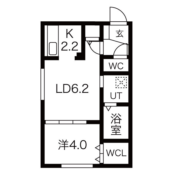 Grand Ravine山の手の間取り