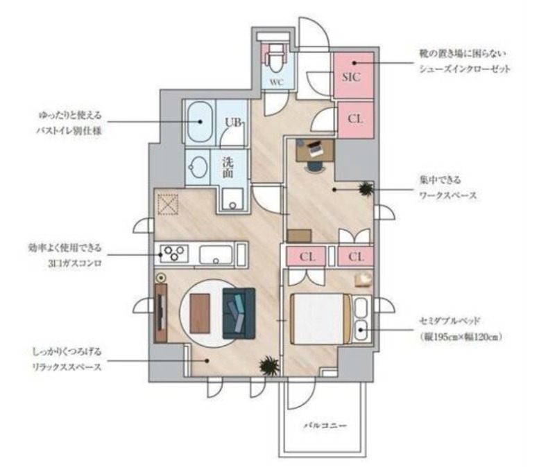 Ｓ－ＲＥＳＩＤＥＮＣＥ日本橋馬喰町Ａｅｒｅの間取り