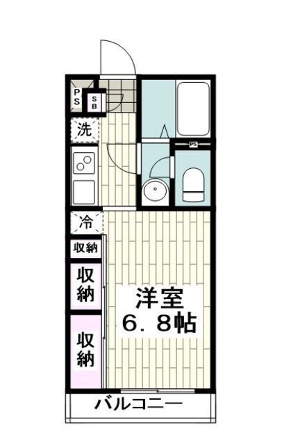 リブリ・上大岡西の間取り