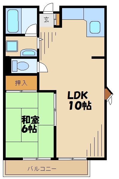 ダイヤモンド聖蹟の間取り