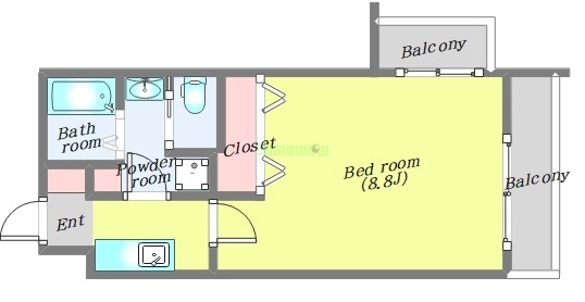 リビングステージ木町通の間取り