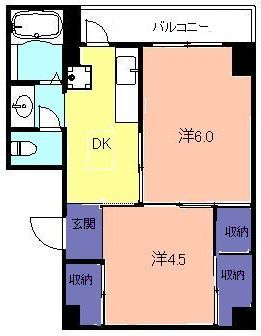 ヴィラナリー巻向1号棟の間取り