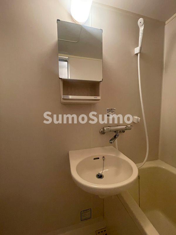 洗面設備　独立洗面台あり、毎朝おしゃれに忙しい女性の方におすすめです