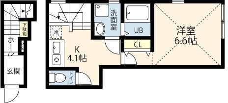 アイエ目黒の間取り