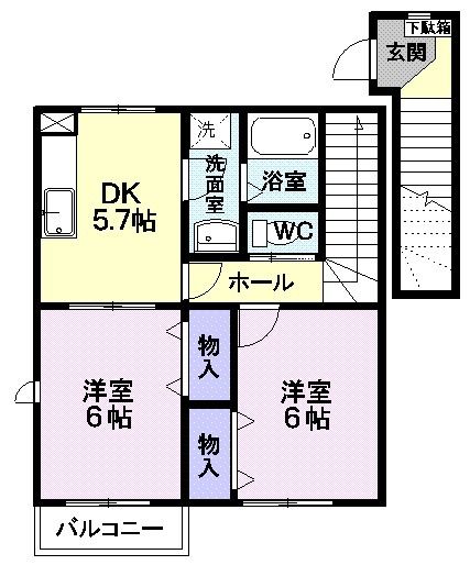 コモド・ココメロの間取り